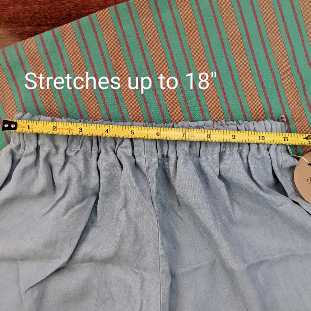 Upcycled Gaucho Pants - Picture 5 of 7